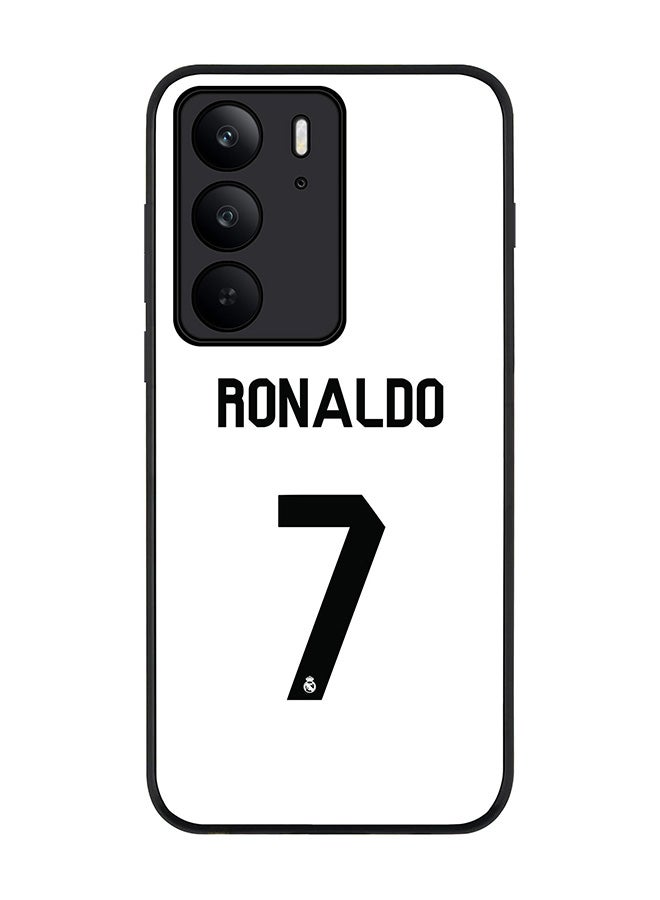 For Realme C75x / C75 4G Case,Slim fit Camera Protection, Shockproof Thin Phone cover  - Ronaldo Real Jersey